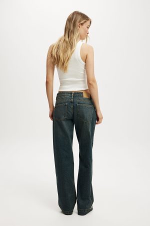 Low Rise Straight Jean