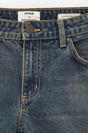 Low Rise Straight Jean