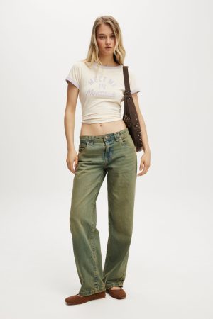 Low Rise Straight Jean