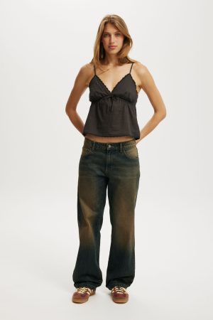 Low Rise Straight Jean