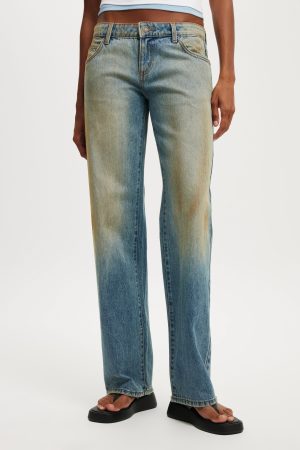 Low Rise Straight Jean