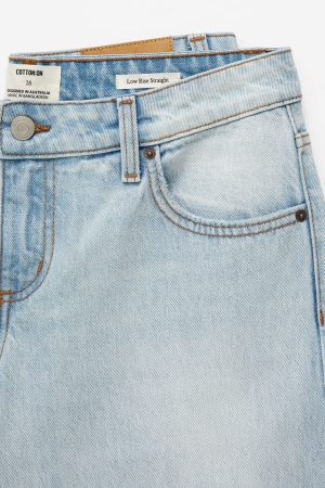 Low Rise Straight Jean