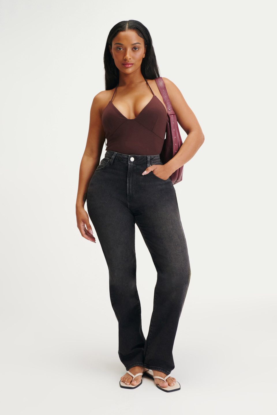 Curvy Stretch Straight Jean