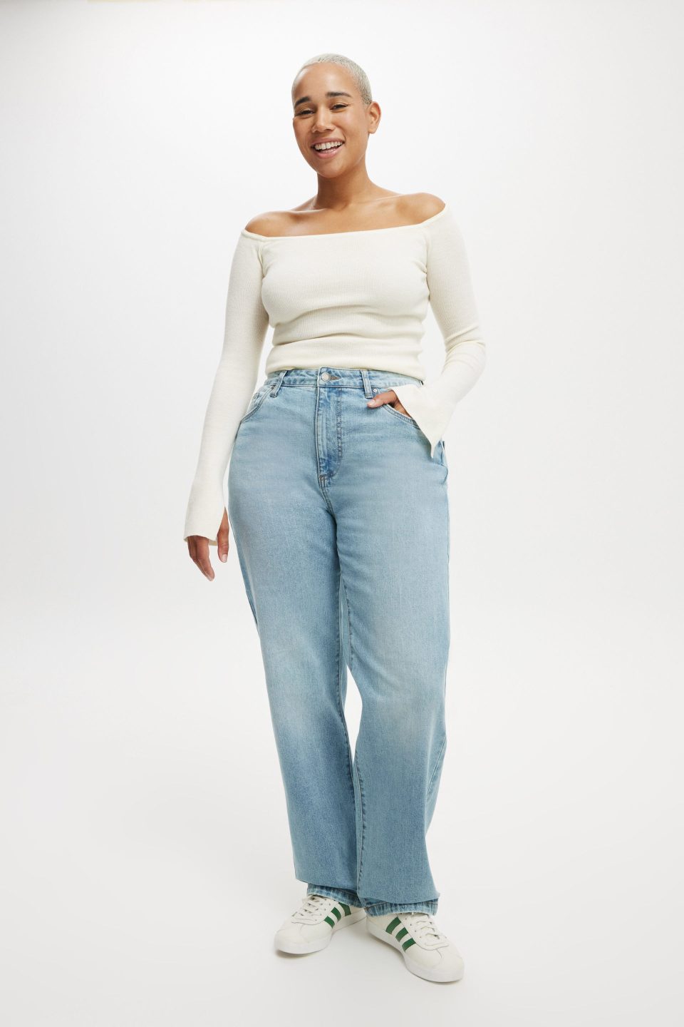 Curvy Stretch Straight Jean
