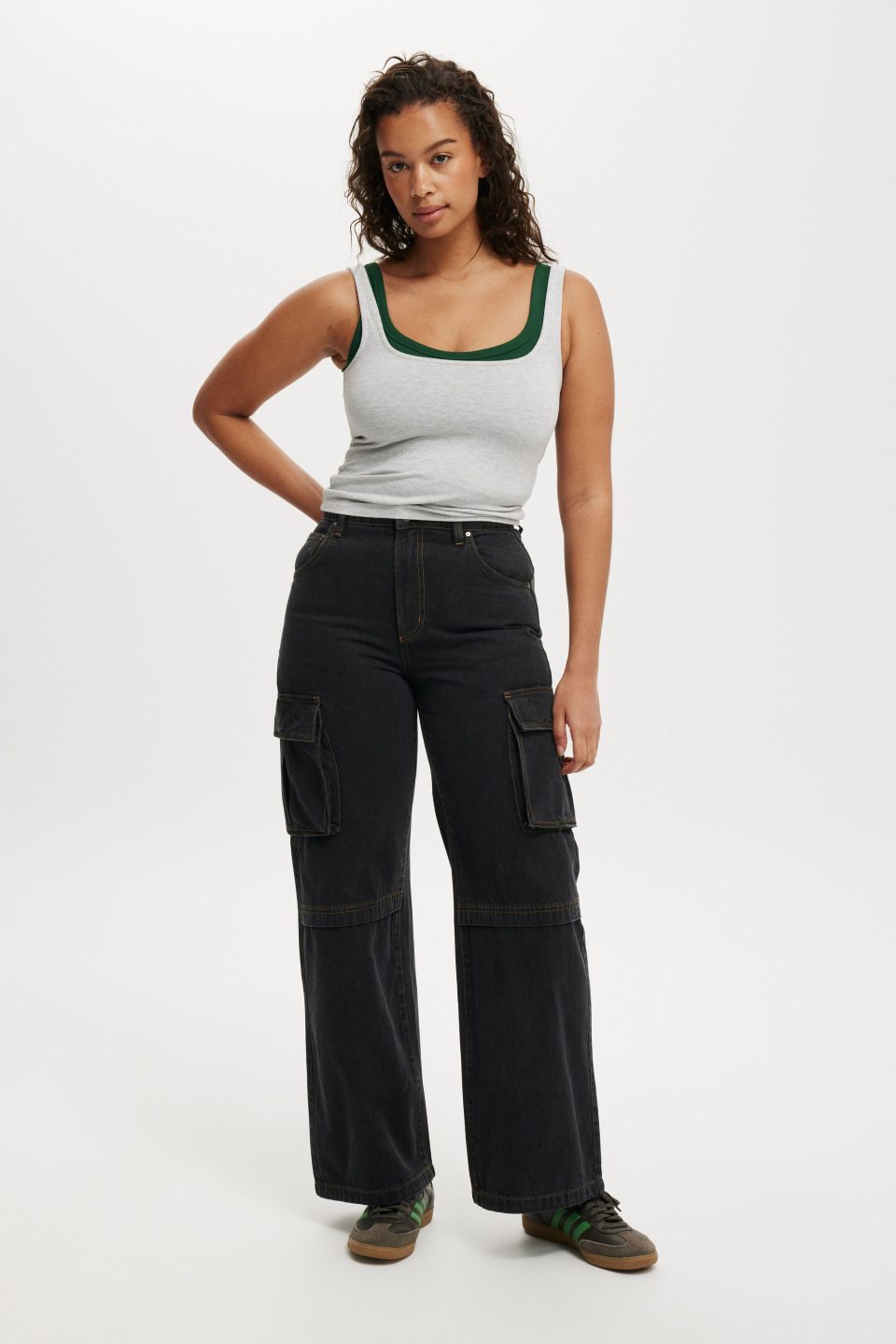 Curvy Cargo Wide Jean