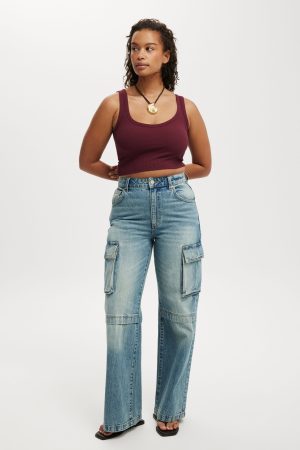 Curvy Cargo Wide Jean