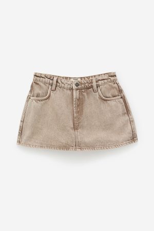 Mini Denim Skort
