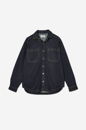 Oversized Denim Shirt