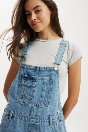 Short Denim Overall