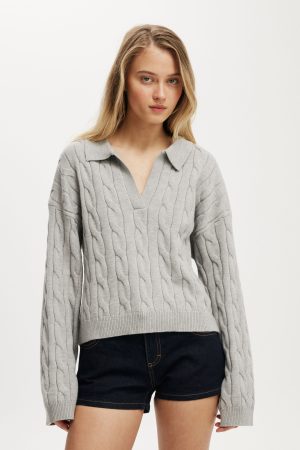 Luxe Collar Sweater