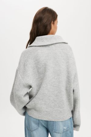 Luxe Half Zip Pullover