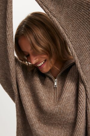 Luxe Half Zip Pullover