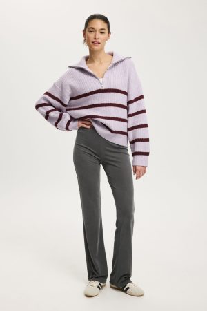 Luxe Half Zip Pullover