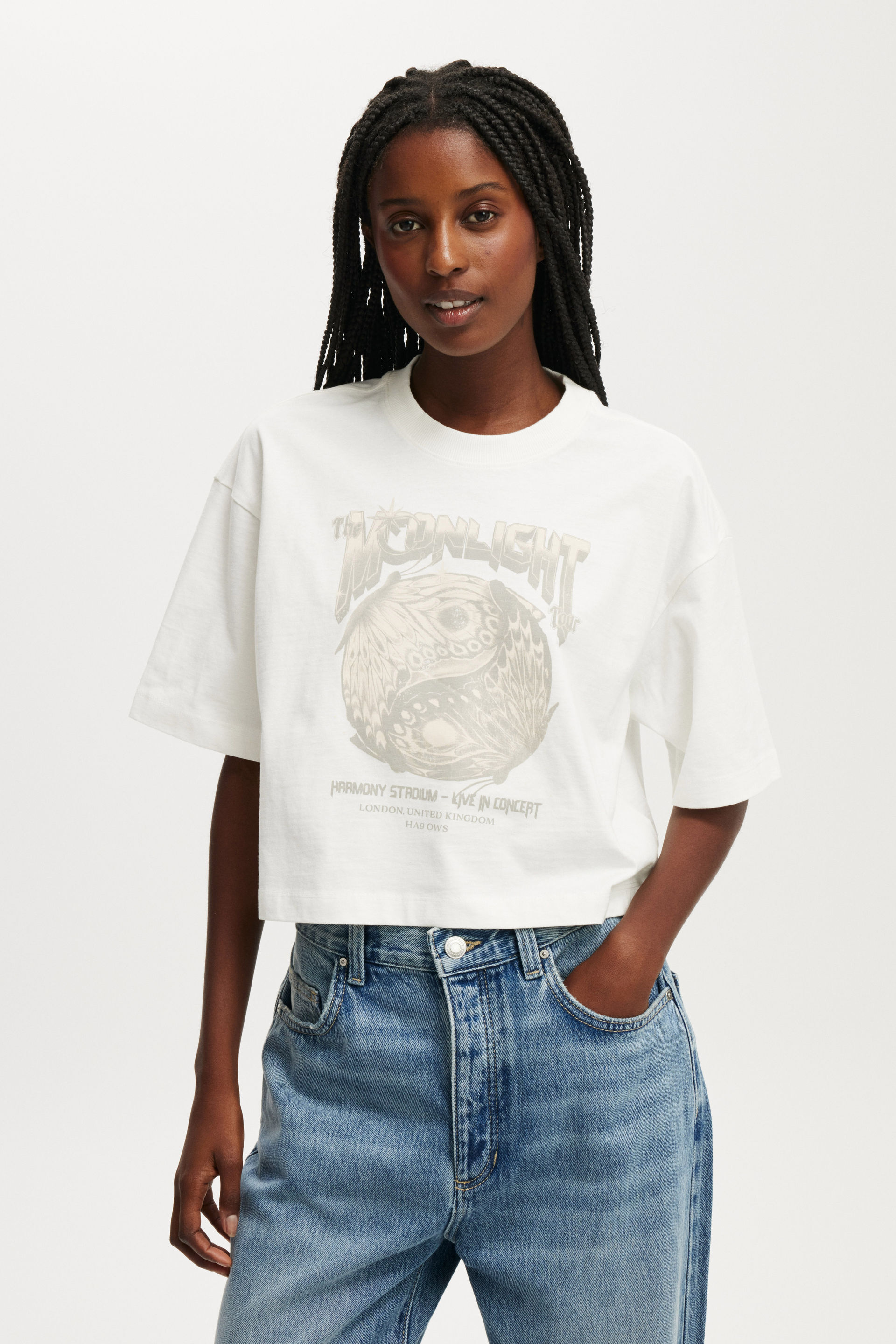 The Cropped Boxy Graphic Tee