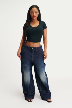 Curvy Boyfriend Super Baggy Jean