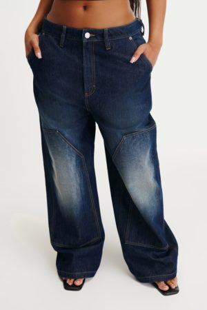 Curvy Boyfriend Super Baggy Jean