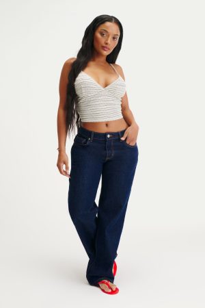 Curvy Low Rise Straight Jean