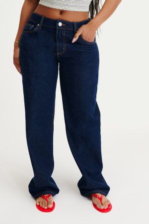 Curvy Low Rise Straight Jean