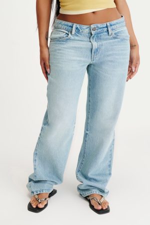 Curvy Low Rise Straight Jean