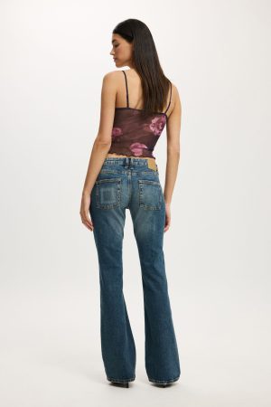 Low Rise Bootcut Jean