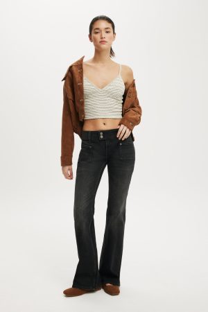 Low Rise Bootcut Jean