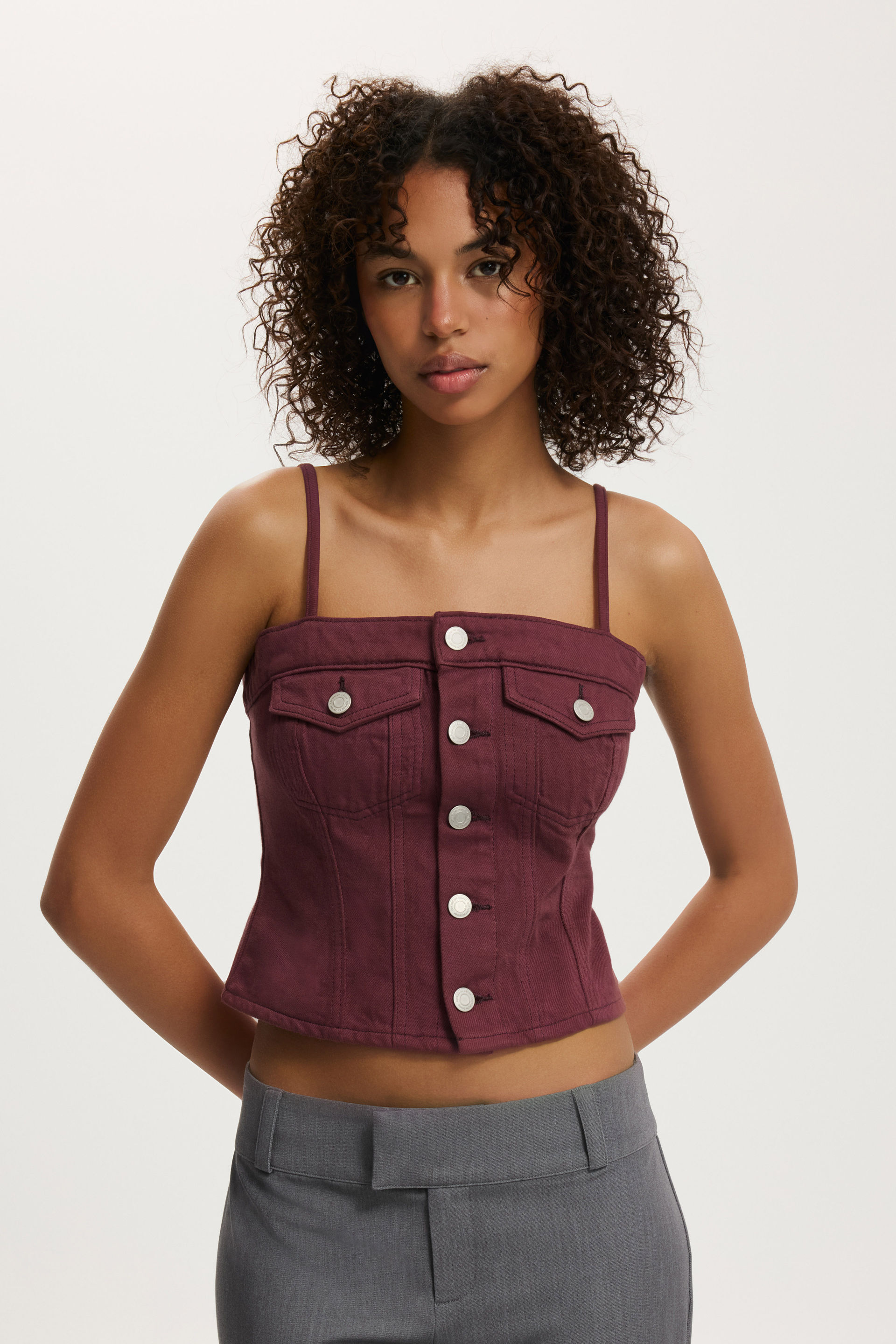 Willow Denim Corset