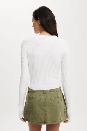 Everfine Rib V-Neck Polo