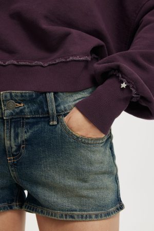 Off Shoulder Sweatshirt