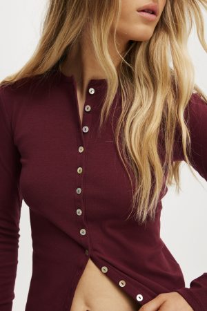 Bailey Button Detail Cardi