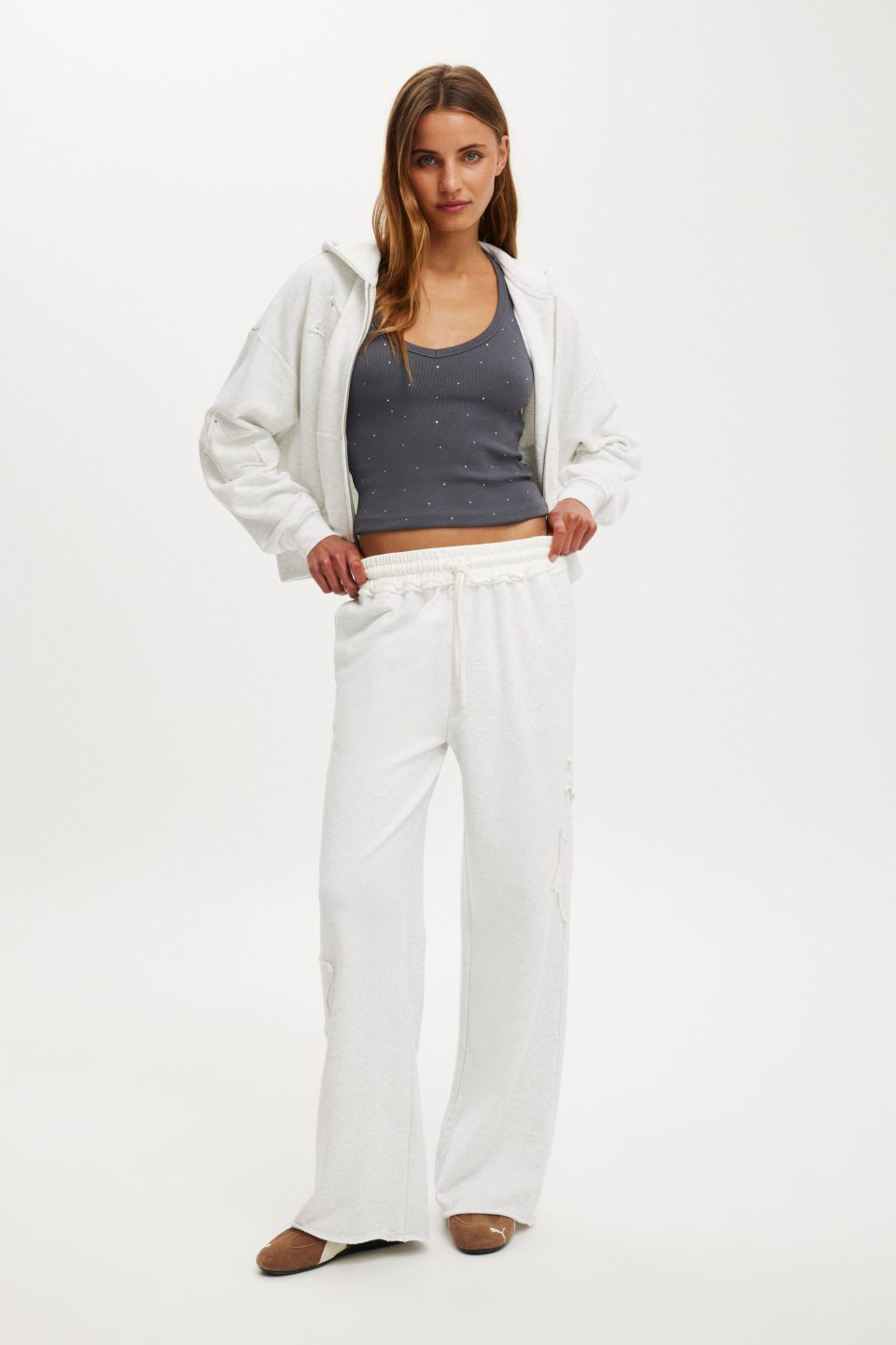 Wide Leg Sweatpant