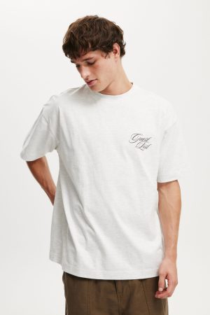Box Fit Text T-Shirt