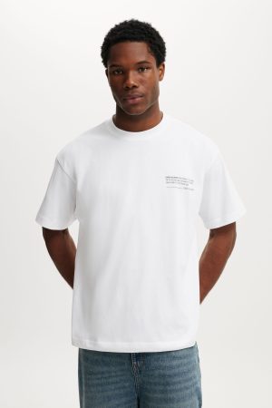 Box Fit Text T-Shirt
