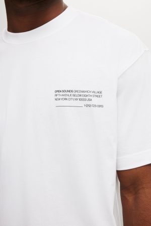 Box Fit Text T-Shirt