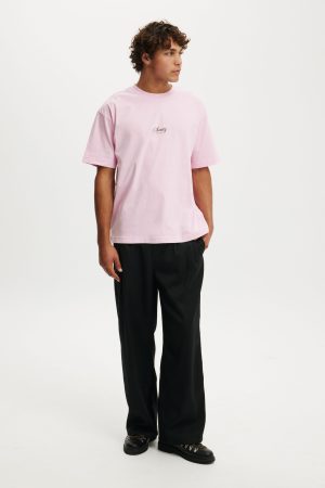 Box Fit Text T-Shirt