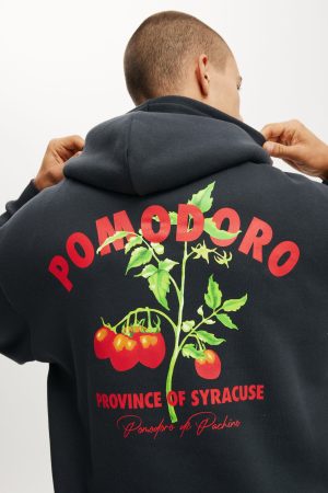 Box Fit Graphic Hoodie