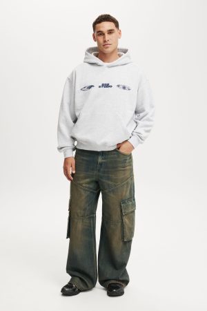 Box Fit Graphic Hoodie