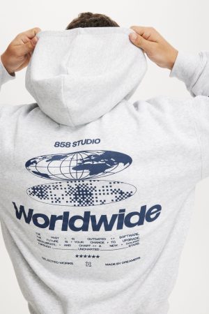 Box Fit Graphic Hoodie