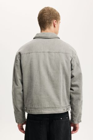 Cropped Worker Jacket
