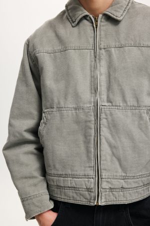 Cropped Worker Jacket