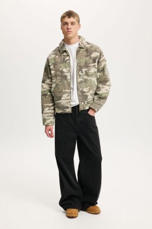 Cropped Worker Jacket