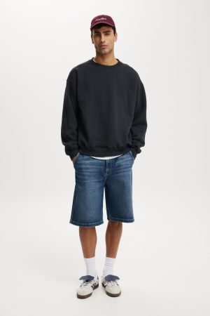 Box Fit Crew Sweater