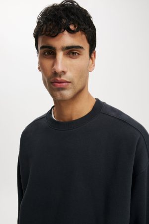 Box Fit Crew Sweater