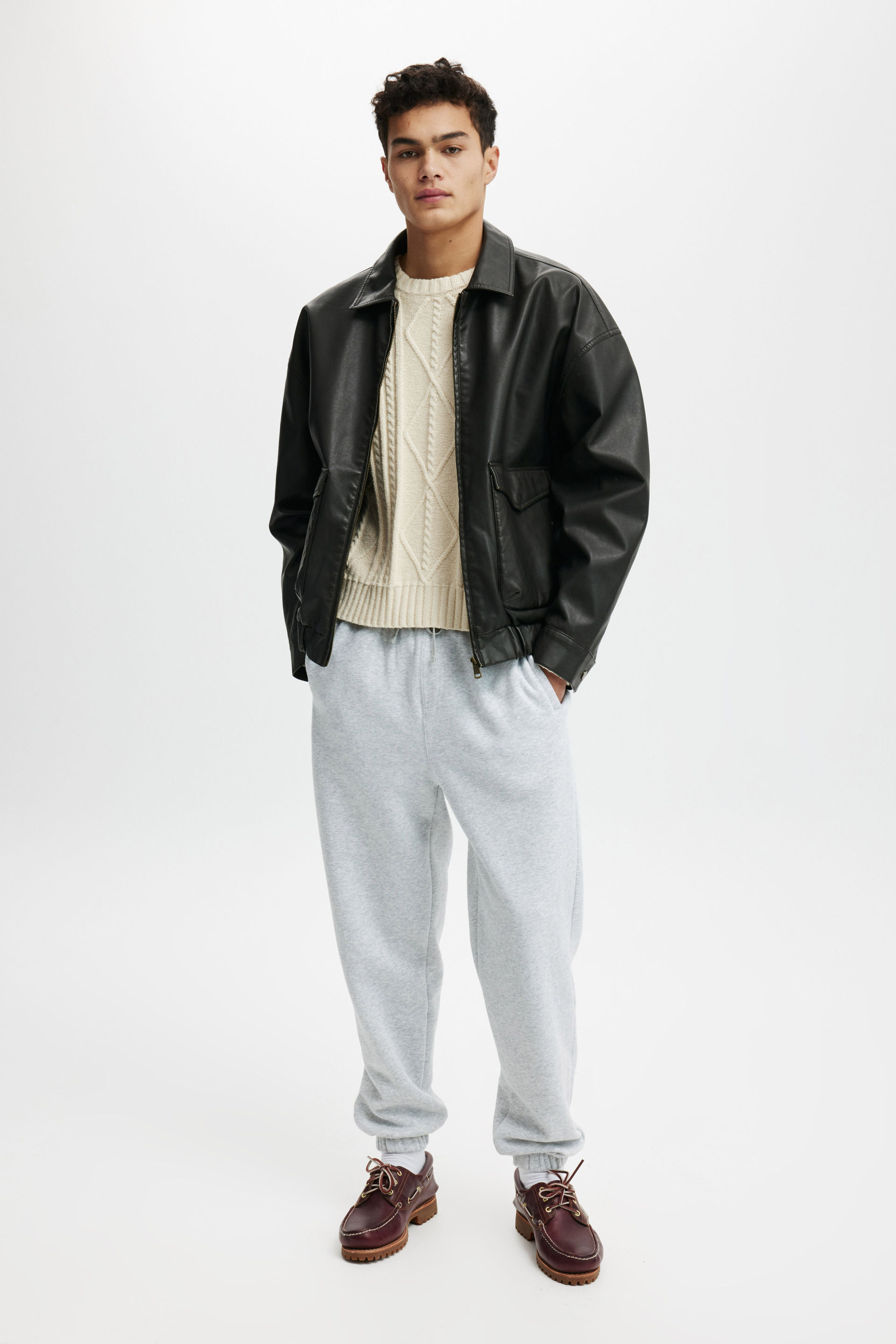 Baggy Cuffed Track Pant