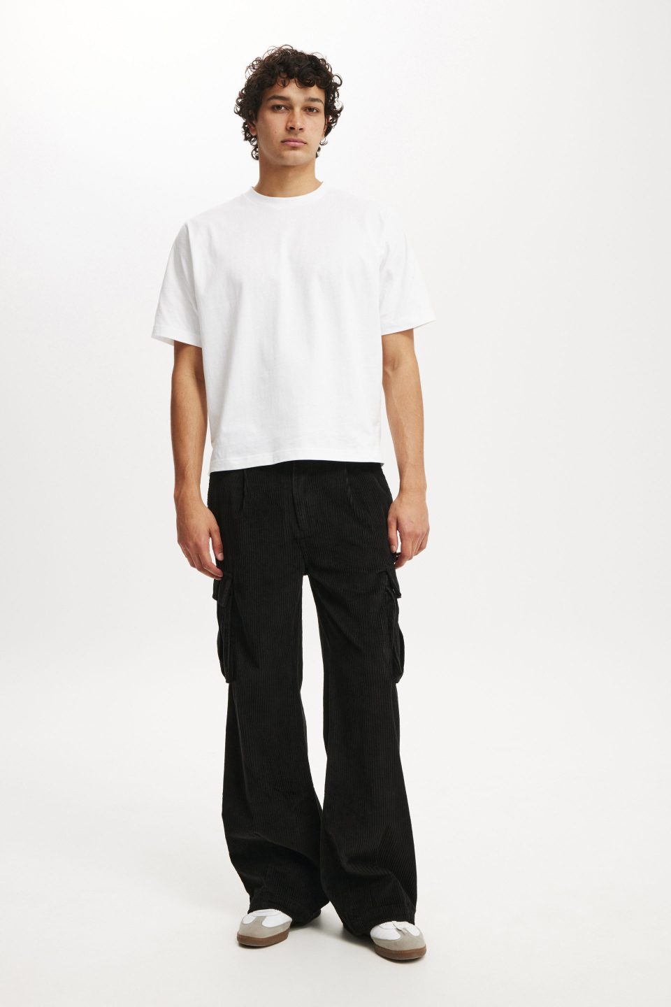 Baggy Pleat Cargo Pant