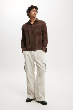 Baggy Pleat Cargo Pant