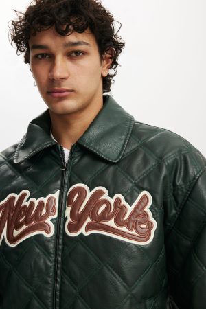 Applique Bomber Jacket