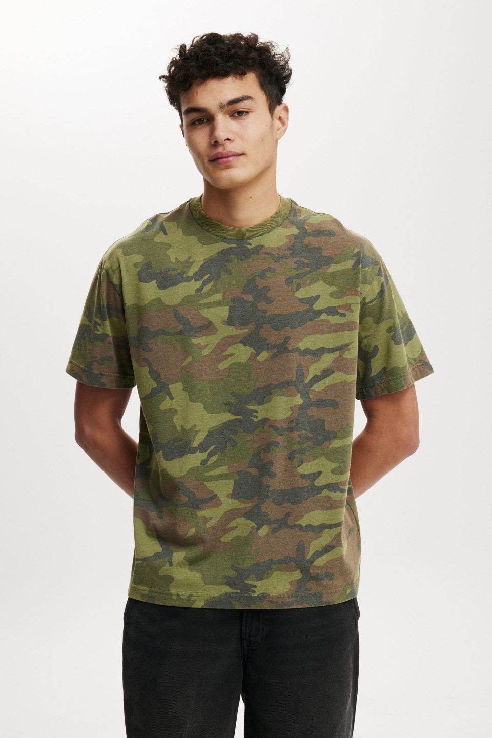 Camo Loose Fit T-Shirt