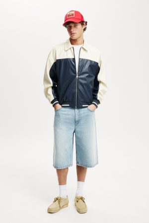 Faux Leather Western Jacket