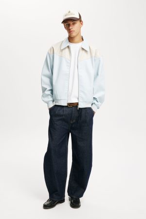 Faux Leather Western Jacket