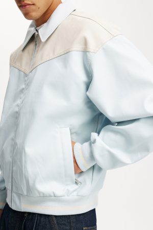 Faux Leather Western Jacket